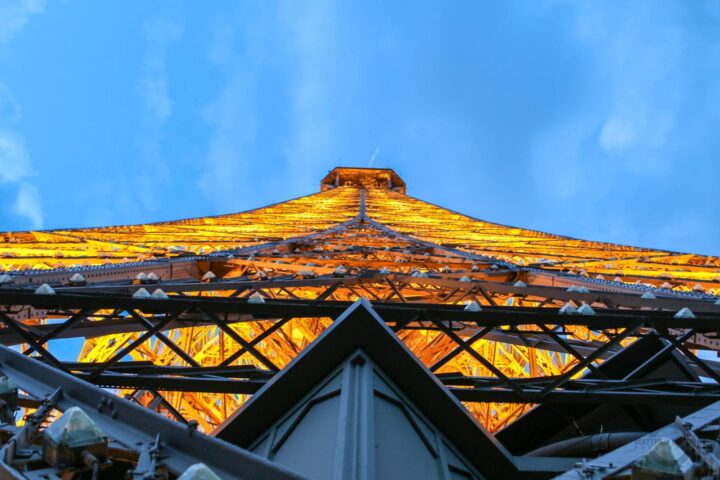 Eiffel Tower from below